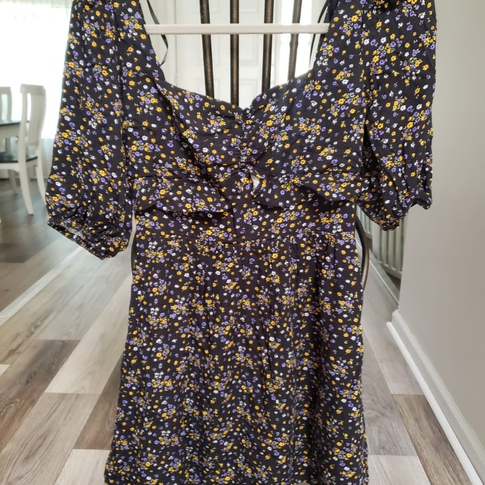 Floral Woven Dress